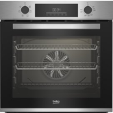 Beko CIMY92XP 59.4cm Pyrolytic Built In Electric Single Oven - Stainless Steel