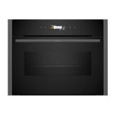 Neff N70 C24MR21G0B Compact Oven with Microwave Function