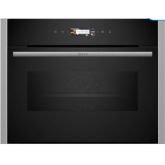 Neff N70 C24MR21N0B Compact Oven with Microwave Function