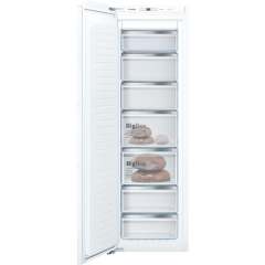 Bosch GIN81AEF0G 55.8cm Built In Tall Freezer - White - Frost Free