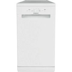 Hotpoint HSFE1B19UKN Freestanding Slimline Dishwasher - White