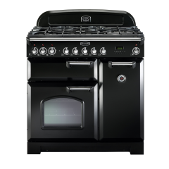 Rangemaster CDL90DFFBL/C CDL90DFFBL Classic Deluxe Dual Fuel Range Cooker