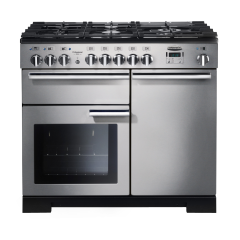 Rangemaster PDL100DFFSS/C PDL100DFFSS Professional Deluxe Dual Fuel Range Cooker