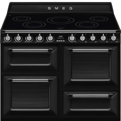 Smeg Victoria TR4110IBL2 Black 110cm Induction Range Cooker