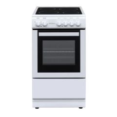 Statesman C050ESCW 50Cm Single Cavity Electric Cooker