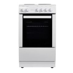 Statesman DELTA50W Cooker Single Cavity 50Cm White