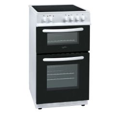 Statesman EDC50W 50Cm Double Oven Cooker With Ceramic Hob