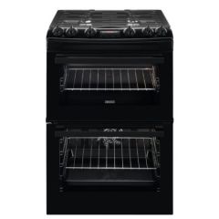 Zanussi ZCK66350BA 60Cm Dual Cook